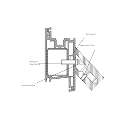 Montageset 45° steunen 182..