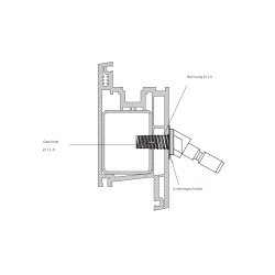 Montageset 45° steunen 195.3