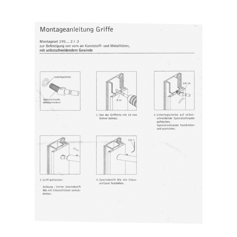 Montageset 45° steunen 195.3
